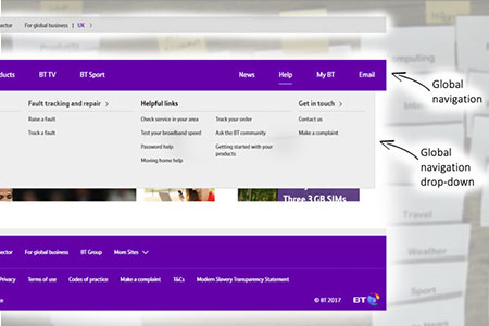 Navigation redesign